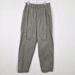 Vtg Cherokee Traveler Gear Olive Size 10 Cargo Hiking Outdoor Pull On Pants